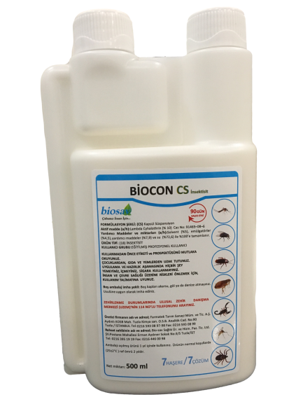 Biocon Cs Kokusuz Genel Haşere Böcek İlacı 500 ml